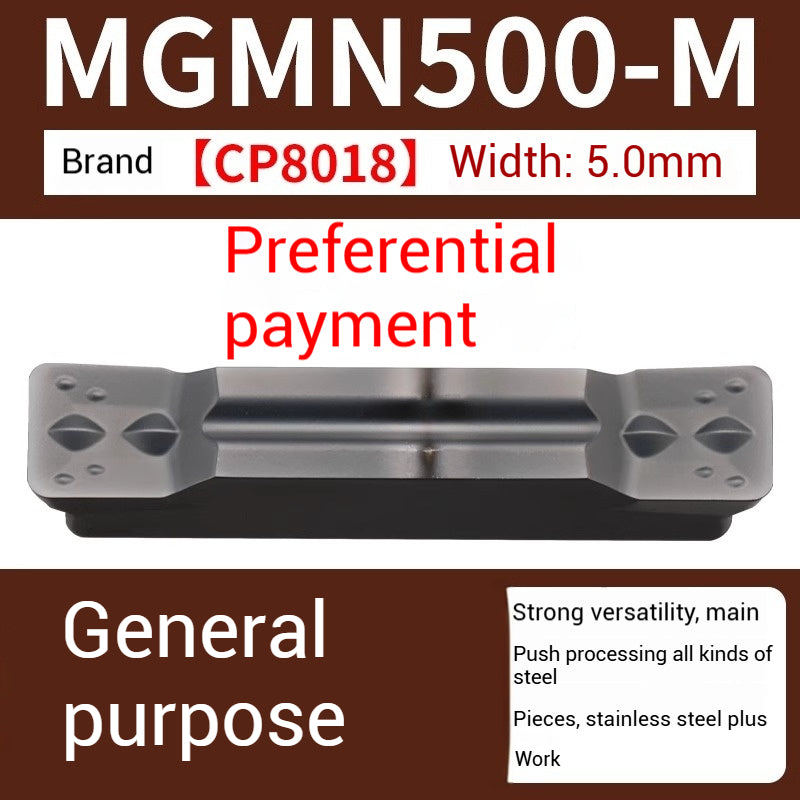 1031-CNC grooving cut-off inserts lathe end face clamp cutter grain mgmn300-m steel parts stainless steel cutter head Shandong Denso Pricision Tools Co.,Ltd.